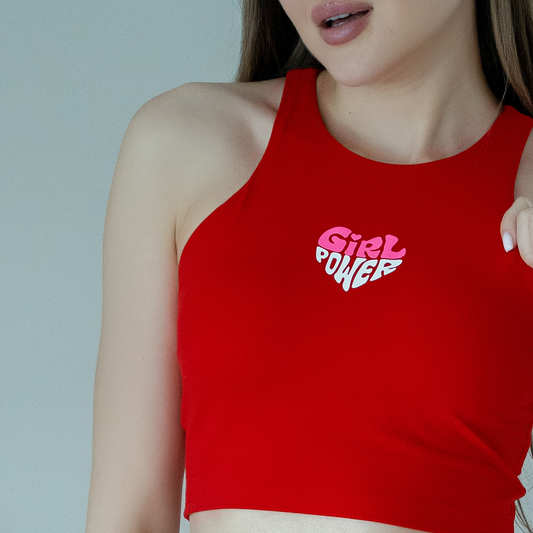 Girl Power Red Top